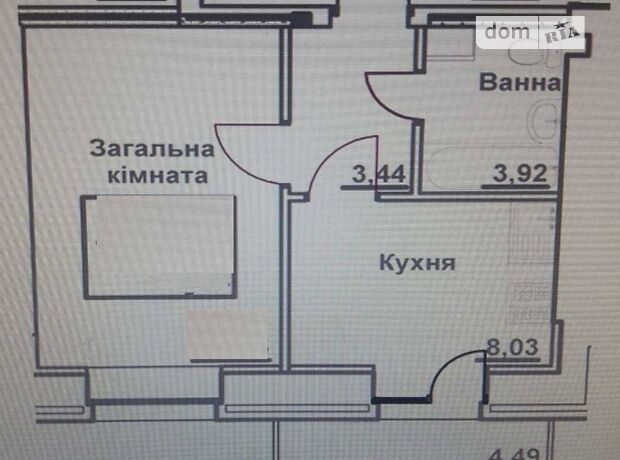Продаж однокімнатної квартири в Сумах, на вул. В'ячеслава Чорновола, район Центр фото 1 Продаж однокімнатної квартири в Сумах, на вул. В'ячеслава Чорновола, район Центр фото 1