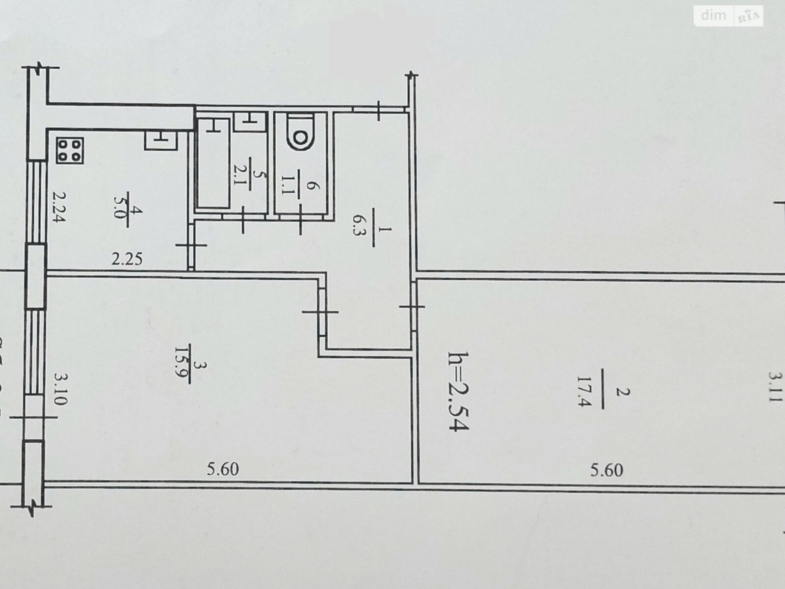 Продажа двухкомнатной квартиры в Сумах, на ул. Харьковская 16/1, район Заречный фото 1