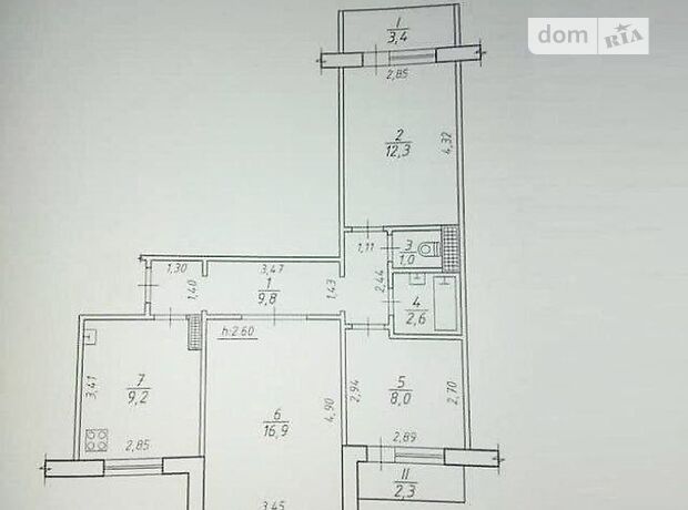 Продажа трехкомнатной квартиры в Сумах, на Лушпи, район Заречный фото 1 Продажа трехкомнатной квартиры в Сумах, на Лушпи, район Заречный фото 1