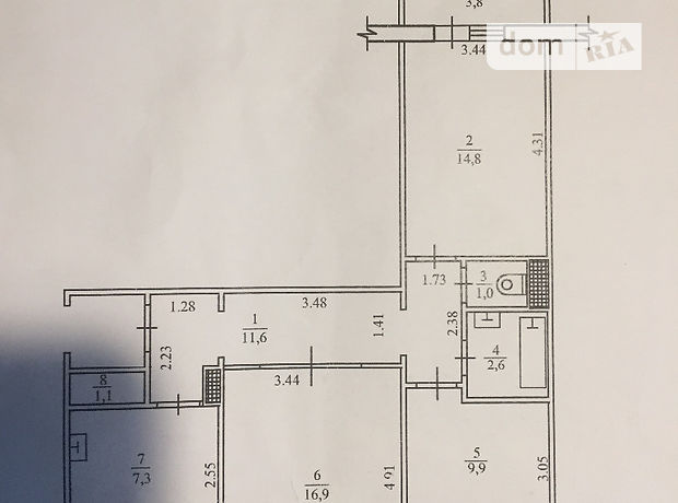 Продажа трехкомнатной квартиры в Сумах, на СКД район Заречный фото 1 Продажа трехкомнатной квартиры в Сумах, на СКД район Заречный фото 1