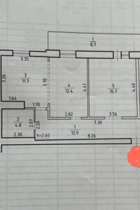 Продажа двухкомнатной квартиры в Сумах, на просп. Михаила Лушпы 5, район 9-й микрорайон фото 2