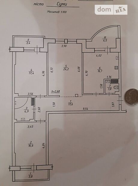Продажа трехкомнатной квартиры в Сумах, на ул. Герасима Кондратьева, район Аграрный фото 1 Продажа трехкомнатной квартиры в Сумах, на ул. Герасима Кондратьева, район Аграрный фото 1