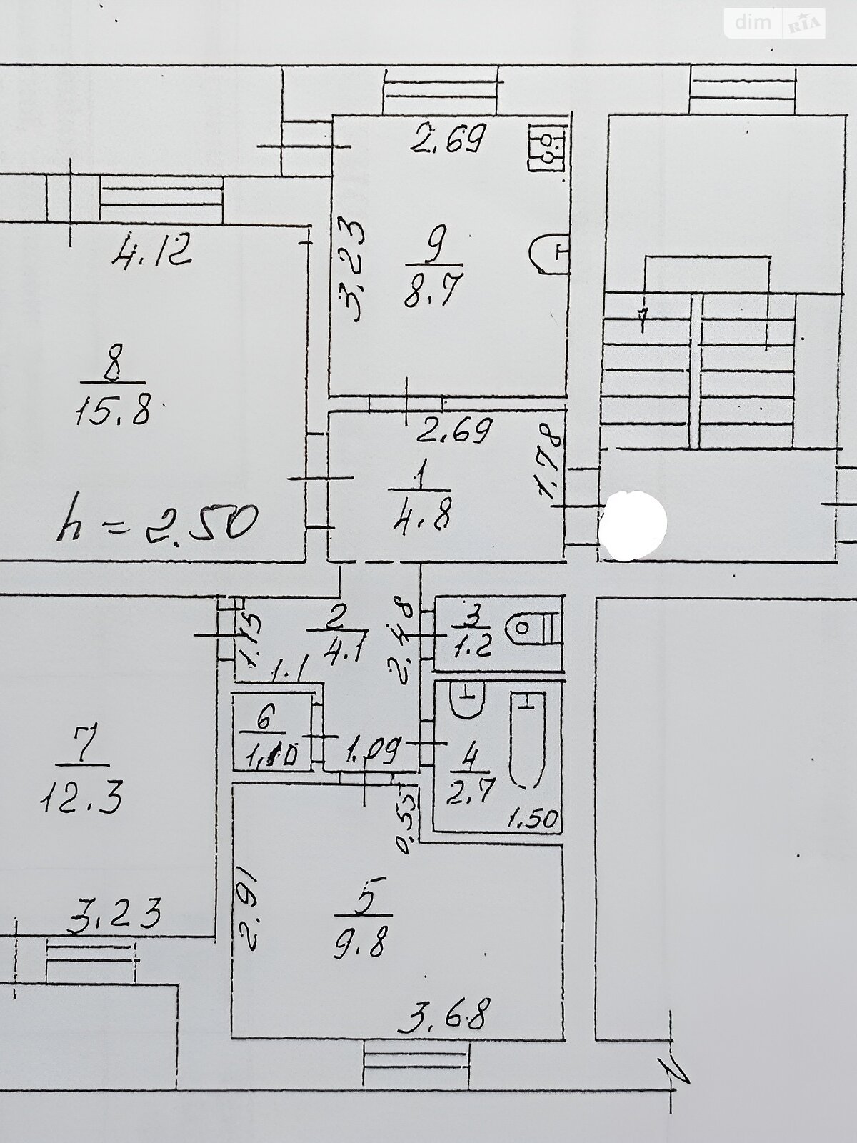 Продажа трехкомнатной квартиры в Тараще, на ул. Июльская 5, кв. 5, район Тараща фото 1 Продажа трехкомнатной квартиры в Тараще, на ул. Июльская 5, кв. 5, район Тараща фото 1
