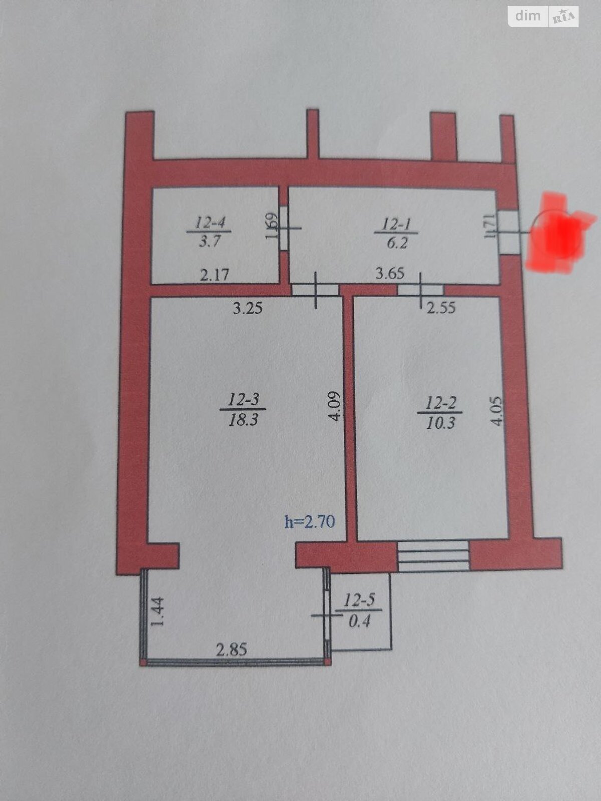 Продаж однокімнатної квартири в Тарасове, на вул. Лесі Українки 2, фото 1 Продаж однокімнатної квартири в Тарасове, на вул. Лесі Українки 2, фото 1