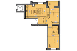 Продажа двухкомнатной квартиры в Тернополе, на ул. 15-го Апреля, район Бам фото 2