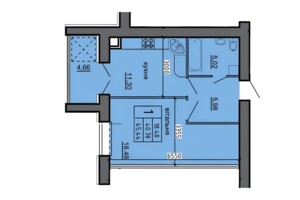 Продажа однокомнатной квартиры в Тернополе, на ул. 15-го Апреля, район Бам фото 2