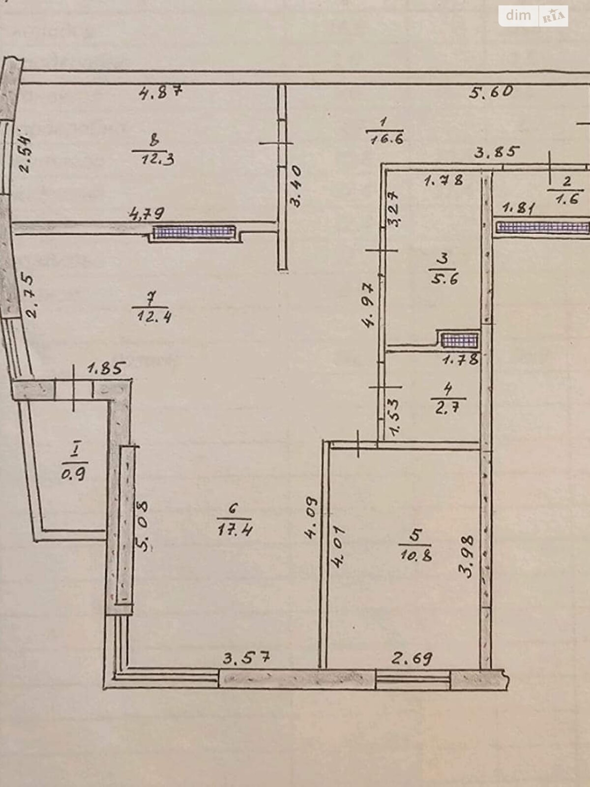 Продажа трехкомнатной квартиры в Тернополе, на ул. Сахарова Андрея Академика 8, район Бам фото 1