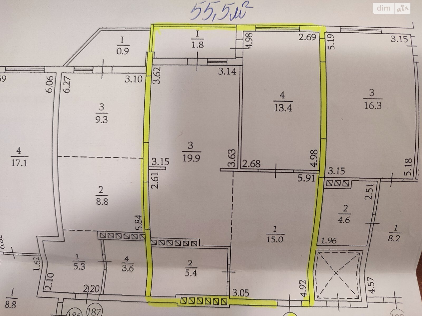 Продаж двокімнатної квартири в Тернополі, на вул. Київська 9Г, район Бам фото 1