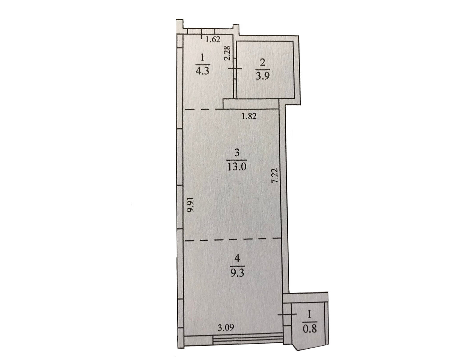 Продажа однокомнатной квартиры в Тернополе, на ул. Смакулы 9Б-9Г, фото 1