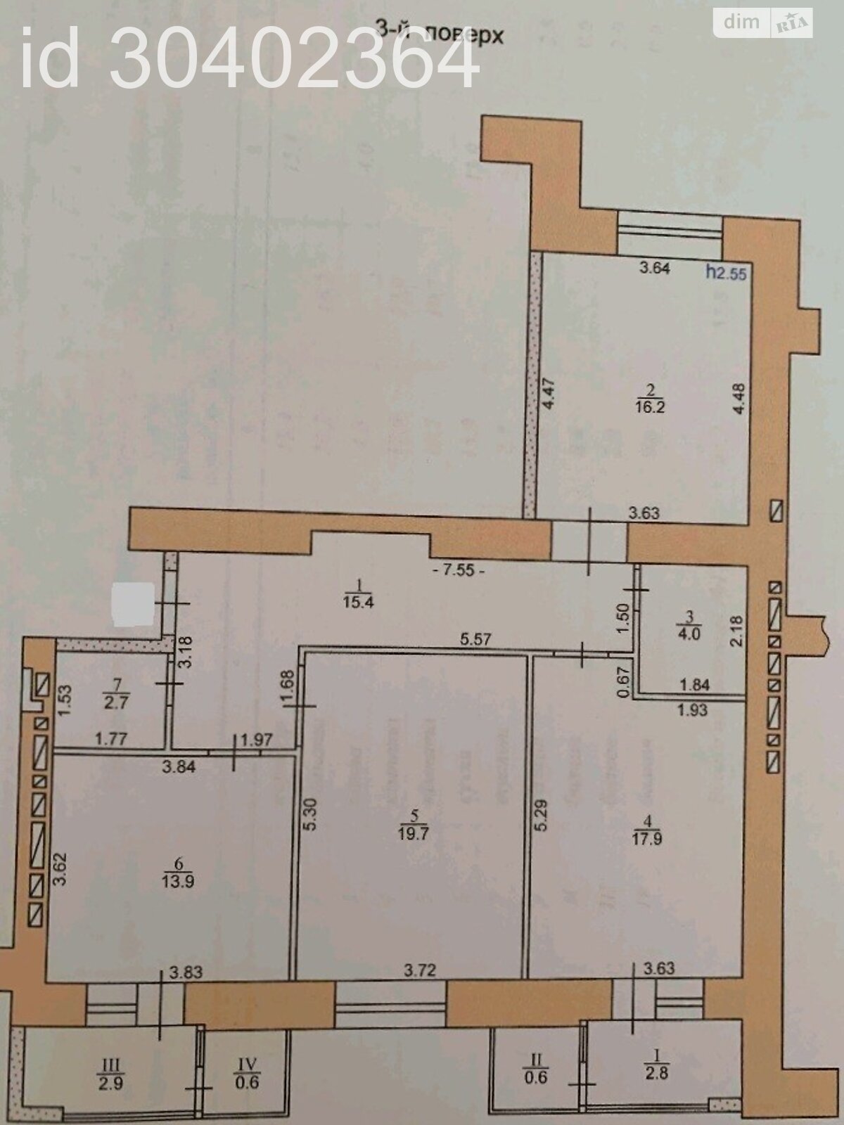 Продажа трехкомнатной квартиры в Тернополе, на ул. Лепкого Богдана, район Бам фото 1