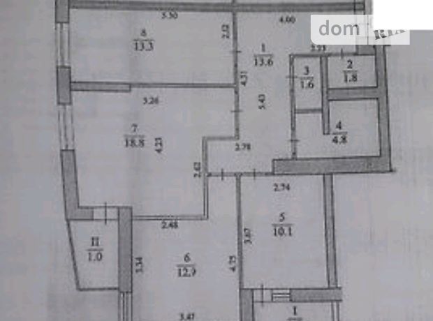 Продажа трехкомнатной квартиры в Тернополе, район Бам фото 1 Продажа трехкомнатной квартиры в Тернополе, район Бам фото 1