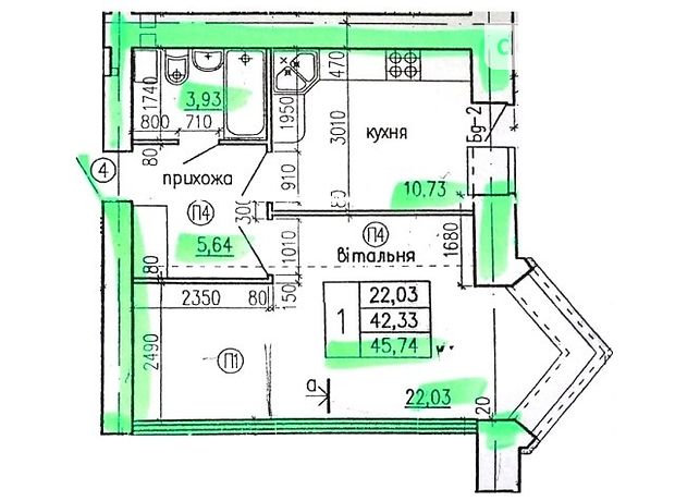 Продажа однокомнатной квартиры в Тернополе, на КИЇВСЬКА -ТАРНАВСЬКОГО район Бам фото 1 Продажа однокомнатной квартиры в Тернополе, на КИЇВСЬКА -ТАРНАВСЬКОГО район Бам фото 1