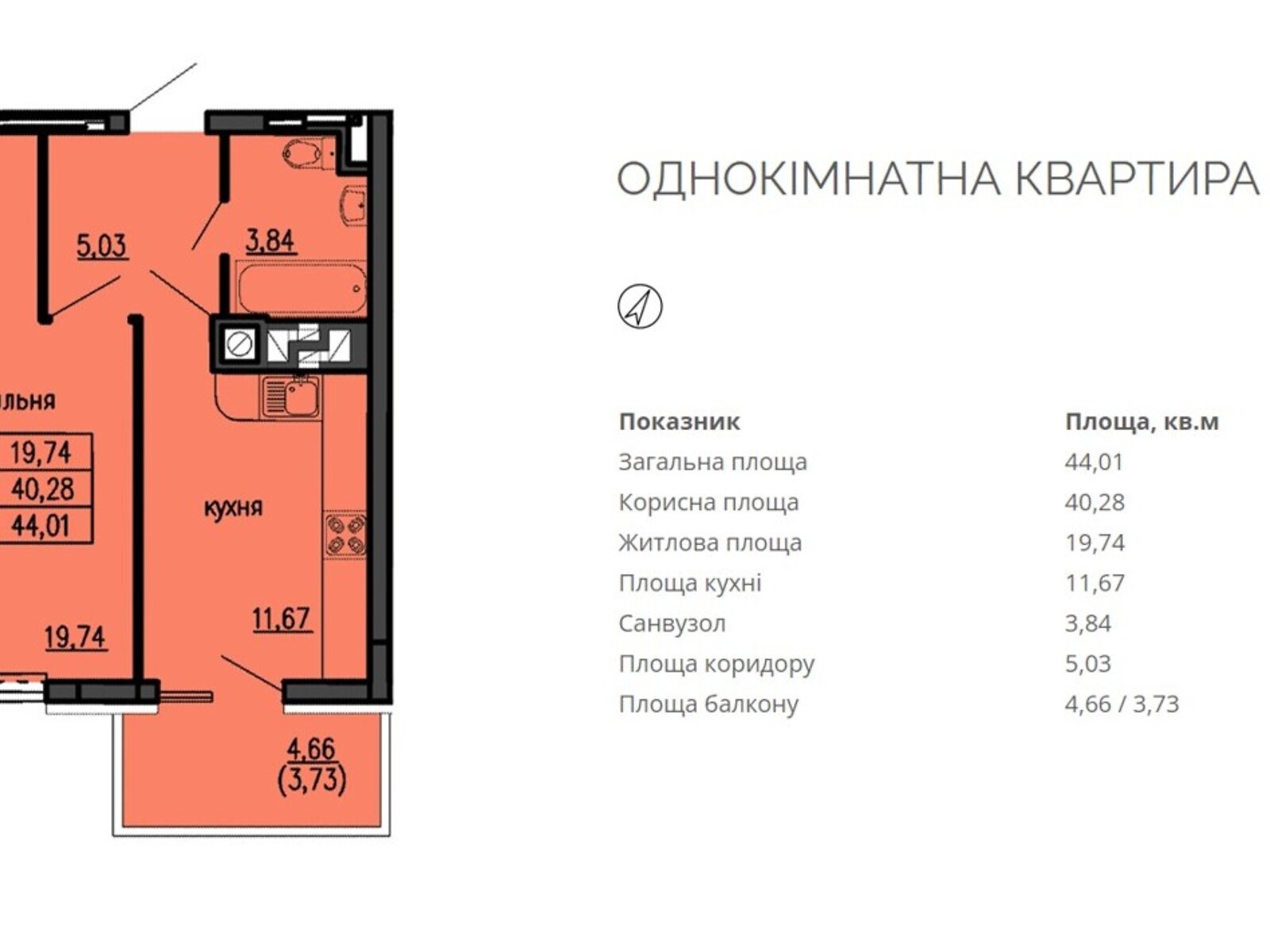 Продажа однокомнатной квартиры в Тернополе, на просп. Бандеры Степана 46, фото 1