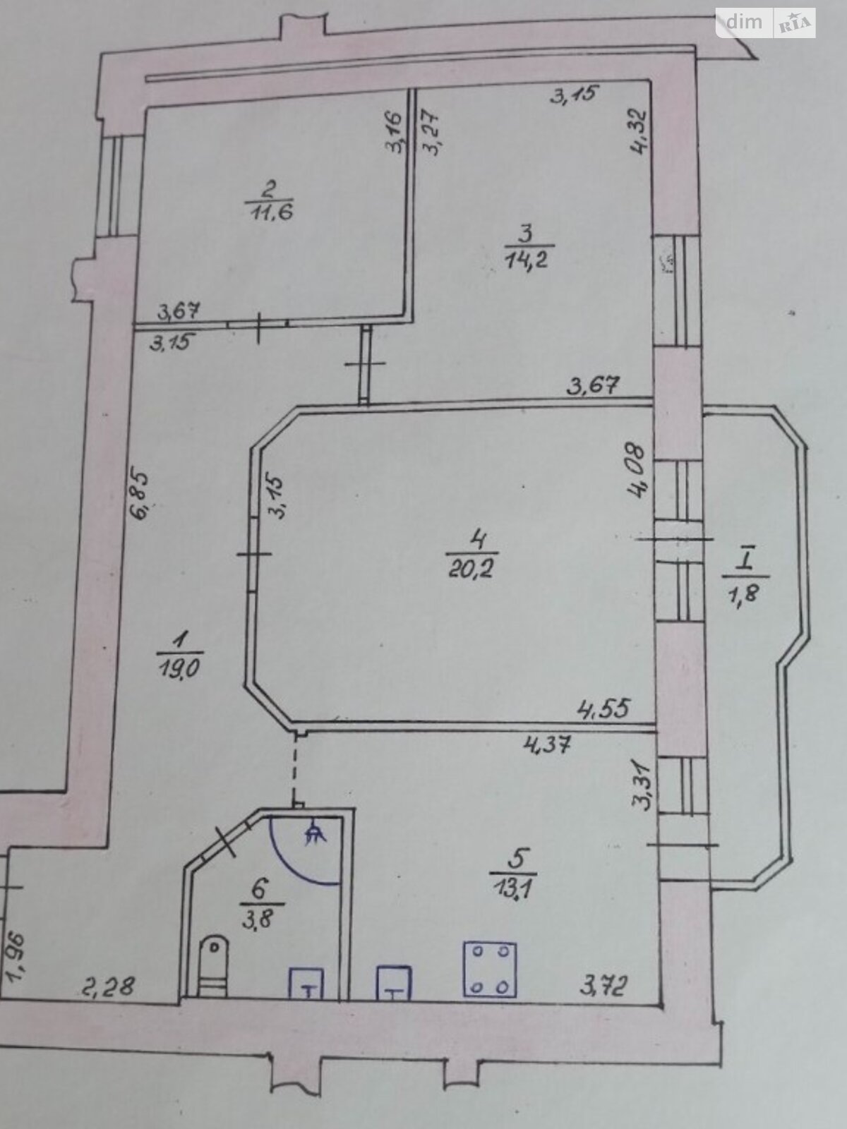 Продажа трехкомнатной квартиры в Тернополе, на ул. Карпенко, район Дружба фото 1