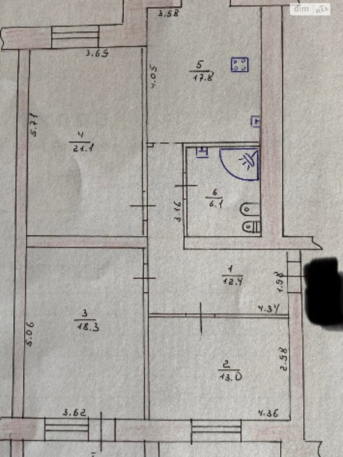 Продажа трехкомнатной квартиры в Тернополе, на ул. Карпенко 20, район Дружба фото 1