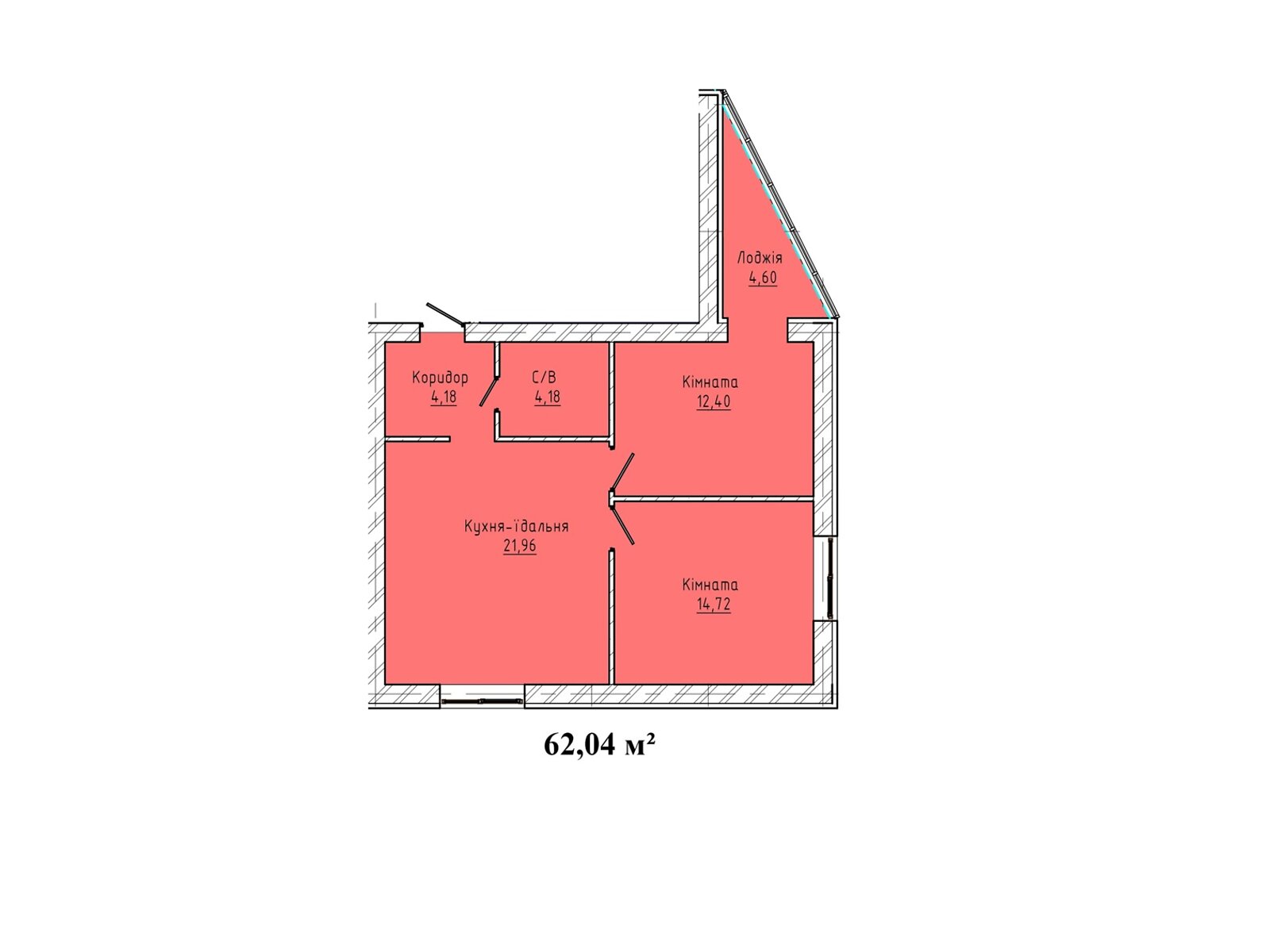 Продаж двокімнатної квартири в Тернополі, на вул. Карпенка, район Дружба фото 1