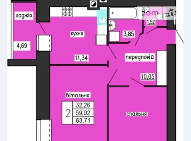 Продажа двухкомнатной квартиры в Тернополе, на ул. Лучаковского район Дружба фото 2 Продажа двухкомнатной квартиры в Тернополе, на ул. Лучаковского район Дружба фото 2