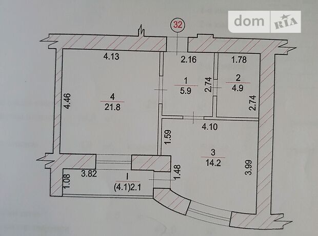 Продажа однокомнатной квартиры в Тернополе, на ул. Громницкого 4, кв. 32, район Дружба фото 1 Продажа однокомнатной квартиры в Тернополе, на ул. Громницкого 4, кв. 32, район Дружба фото 1