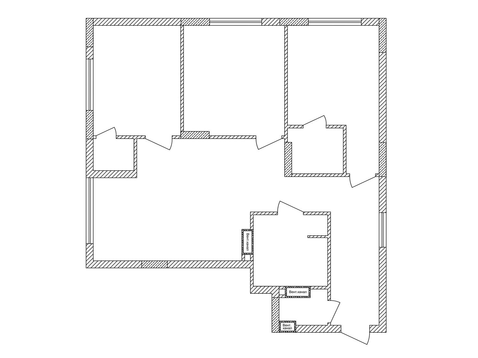 Продажа трехкомнатной квартиры в Тернополе, на ул. Троллейбусная 5, район Дружба фото 1