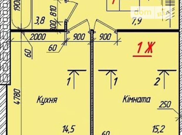 Продажа однокомнатной квартиры в Тернополе, на ул. Глубокая Долина 19, район Кутковцы фото 1 Продажа однокомнатной квартиры в Тернополе, на ул. Глубокая Долина 19, район Кутковцы фото 1