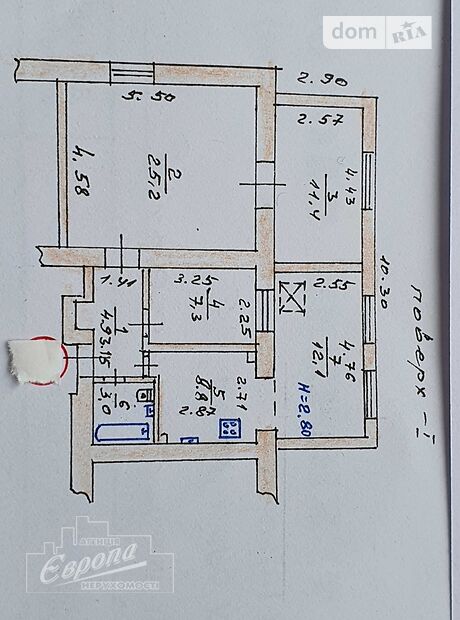 Продаж трикімнатної квартири в Тернополі, на вул. Броварна, район Новий світ фото 1 Продаж трикімнатної квартири в Тернополі, на вул. Броварна, район Новий світ фото 1