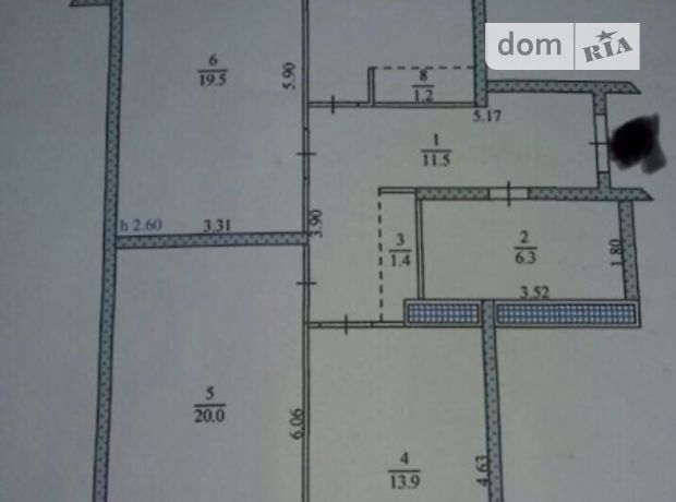 Продажа трехкомнатной квартиры в Тернополе, на ул. Белогорская район Оболонь фото 1 Продажа трехкомнатной квартиры в Тернополе, на ул. Белогорская район Оболонь фото 1