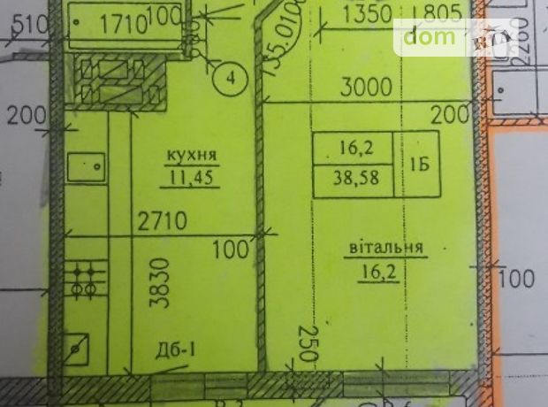 Продажа однокомнатной квартиры в Тернополе, на ул. Белогорская район Оболоня фото 2 Продажа однокомнатной квартиры в Тернополе, на ул. Белогорская район Оболоня фото 2