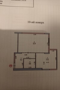 Продажа однокомнатной квартиры в Тернополе, на ул. Белогорская 3А, кв. 40, район Оболоня фото 2