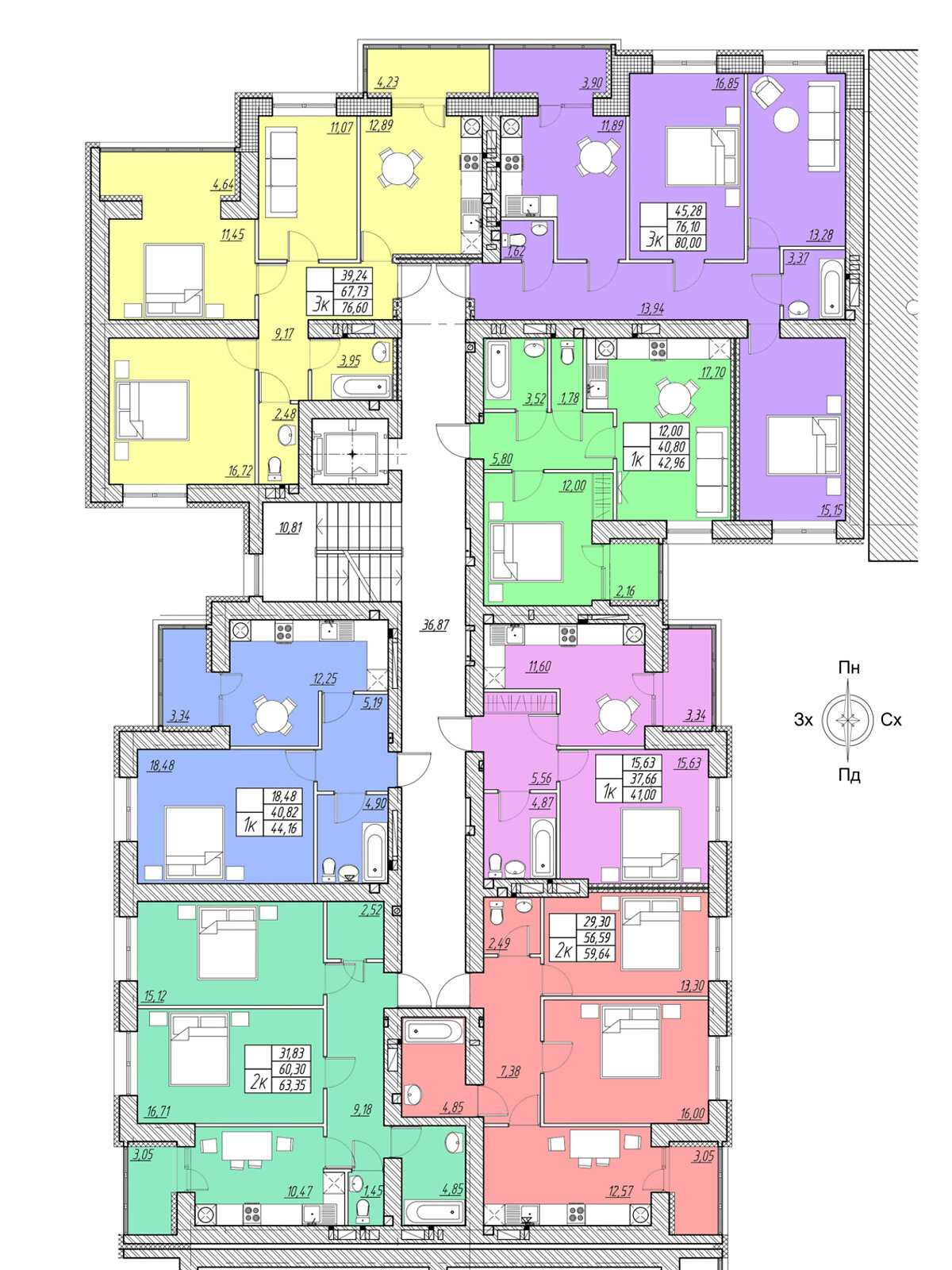 Продаж трикімнатної квартири в Тернополі, на вул. Шептицького Андрія Митрополита, район Оболоня фото 1 Продаж трикімнатної квартири в Тернополі, на вул. Шептицького Андрія Митрополита, район Оболоня фото 1