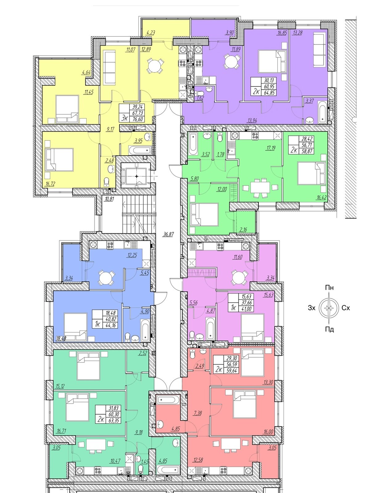 Продаж двокімнатної квартири в Тернополі, на вул. Шептицького Андрія Митрополита, район Оболоня фото 1 Продаж двокімнатної квартири в Тернополі, на вул. Шептицького Андрія Митрополита, район Оболоня фото 1