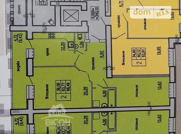 Продажа двухкомнатной квартиры в Тернополе, на ул. Головацкого район Пивничный фото 1 Продажа двухкомнатной квартиры в Тернополе, на ул. Головацкого район Пивничный фото 1