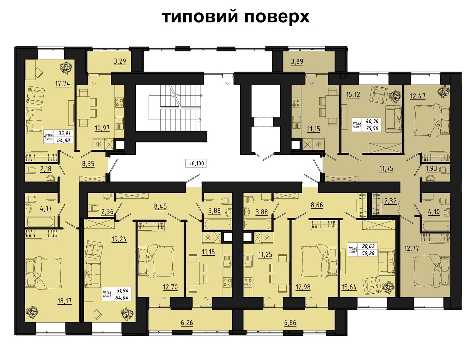 Продажа однокомнатной квартиры в Тернополе, на ул. Микулинецкая, район Сахарный завод фото 1