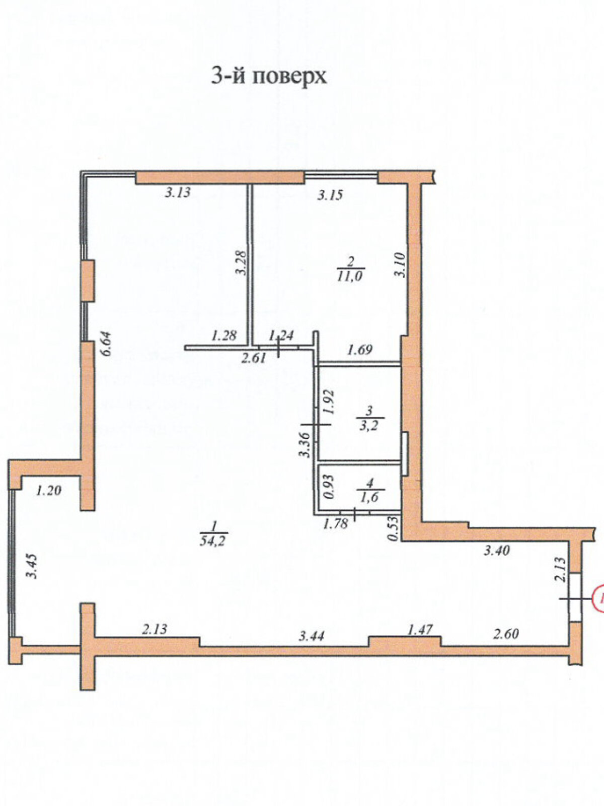 Продаж однокімнатної квартири в Тернополі, на вул. Шпитальна 16, кв. 10, район Центр фото 1