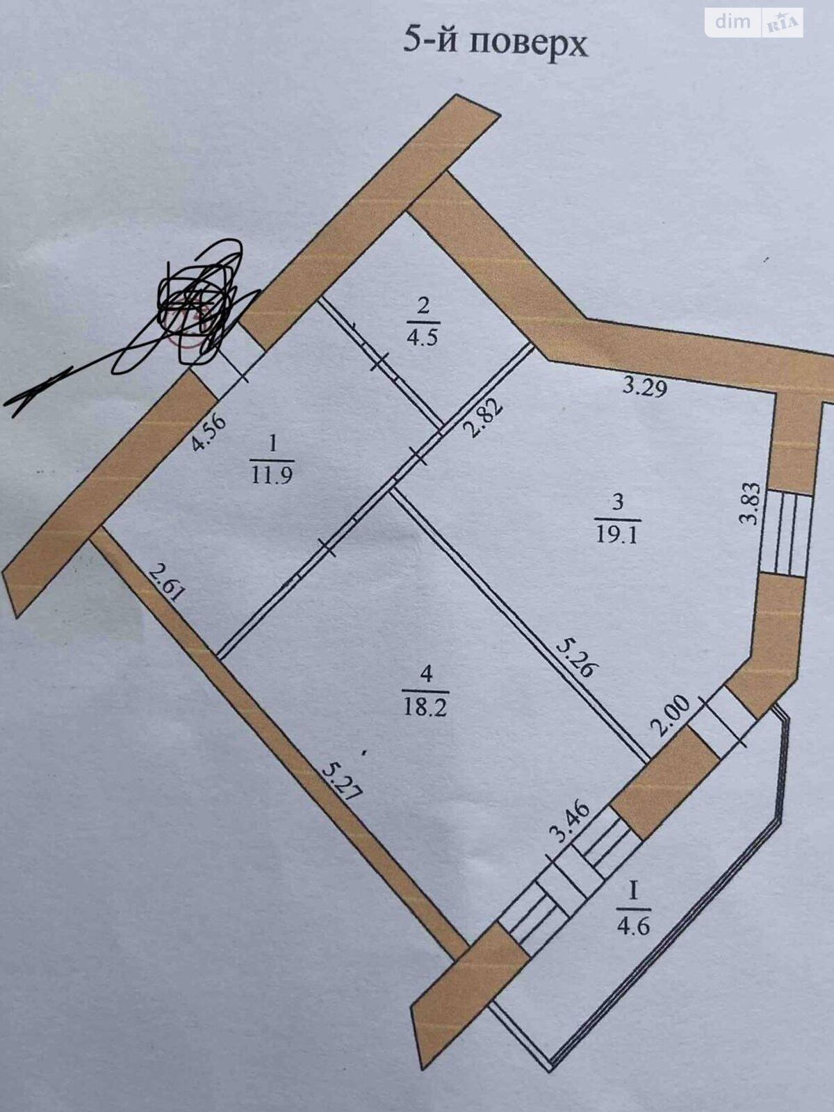 Продажа однокомнатной квартиры в Тернополе, на ул. Крушельницкой Соломии, район Центр фото 1