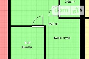 Продажа однокомнатной квартиры в Тернополе, на ул. Острожского Князя, район Центр фото 1