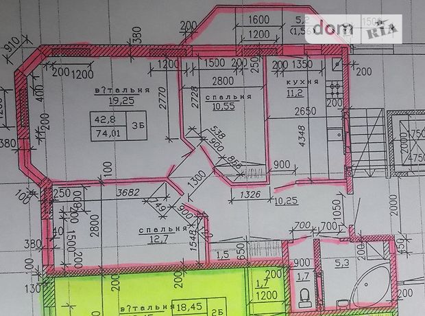 Продажа трехкомнатной квартиры в Тернополе, на Білогірська вулиця район Центр фото 2 Продажа трехкомнатной квартиры в Тернополе, на Білогірська вулиця район Центр фото 2