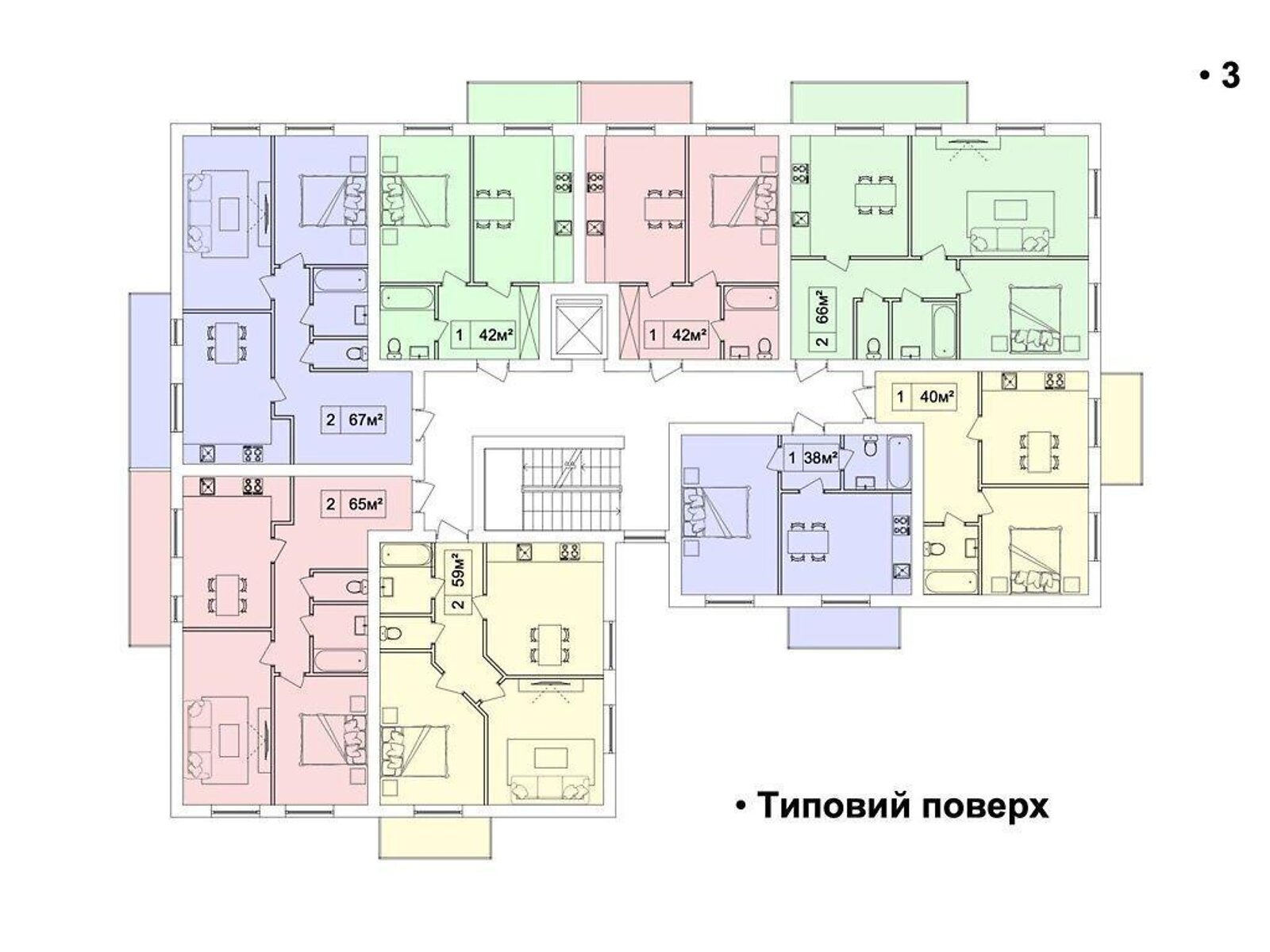 Продажа двухкомнатной квартиры в Тернополе, на ул. Глиняная, район Восточный фото 1 Продажа двухкомнатной квартиры в Тернополе, на ул. Глиняная, район Восточный фото 1