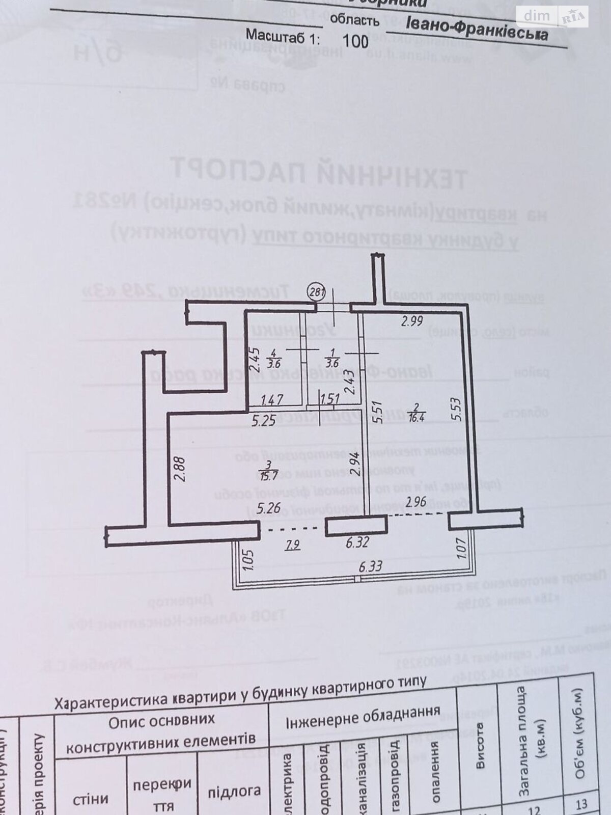 Продажа однокомнатной квартиры в Угорниках, на ул. Тисменицкая, фото 1