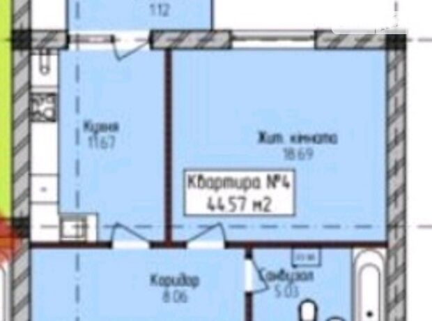 Продажа однокомнатной квартиры в Ужгороде, на ул. Радищева, район Боздош фото 1 Продажа однокомнатной квартиры в Ужгороде, на ул. Радищева, район Боздош фото 1