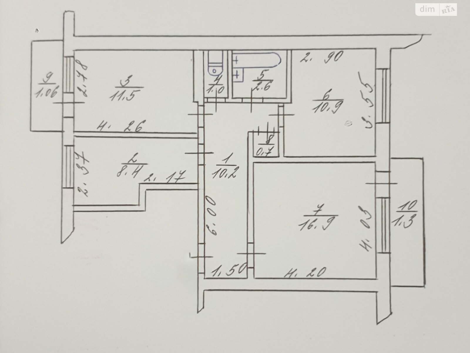 Продажа трехкомнатной квартиры в Ужгороде, на ул. Минайская 11, район Центр фото 1