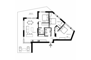 Продажа трехкомнатной квартиры в Ужгороде, на ул. Живописная 8, фото 2
