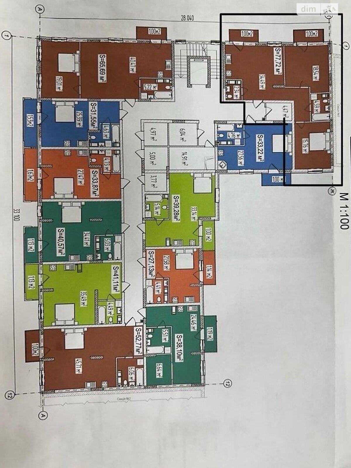 Продаж двокімнатної квартири в Ужгороді, на вул. Богомольця 29, район Новий фото 1