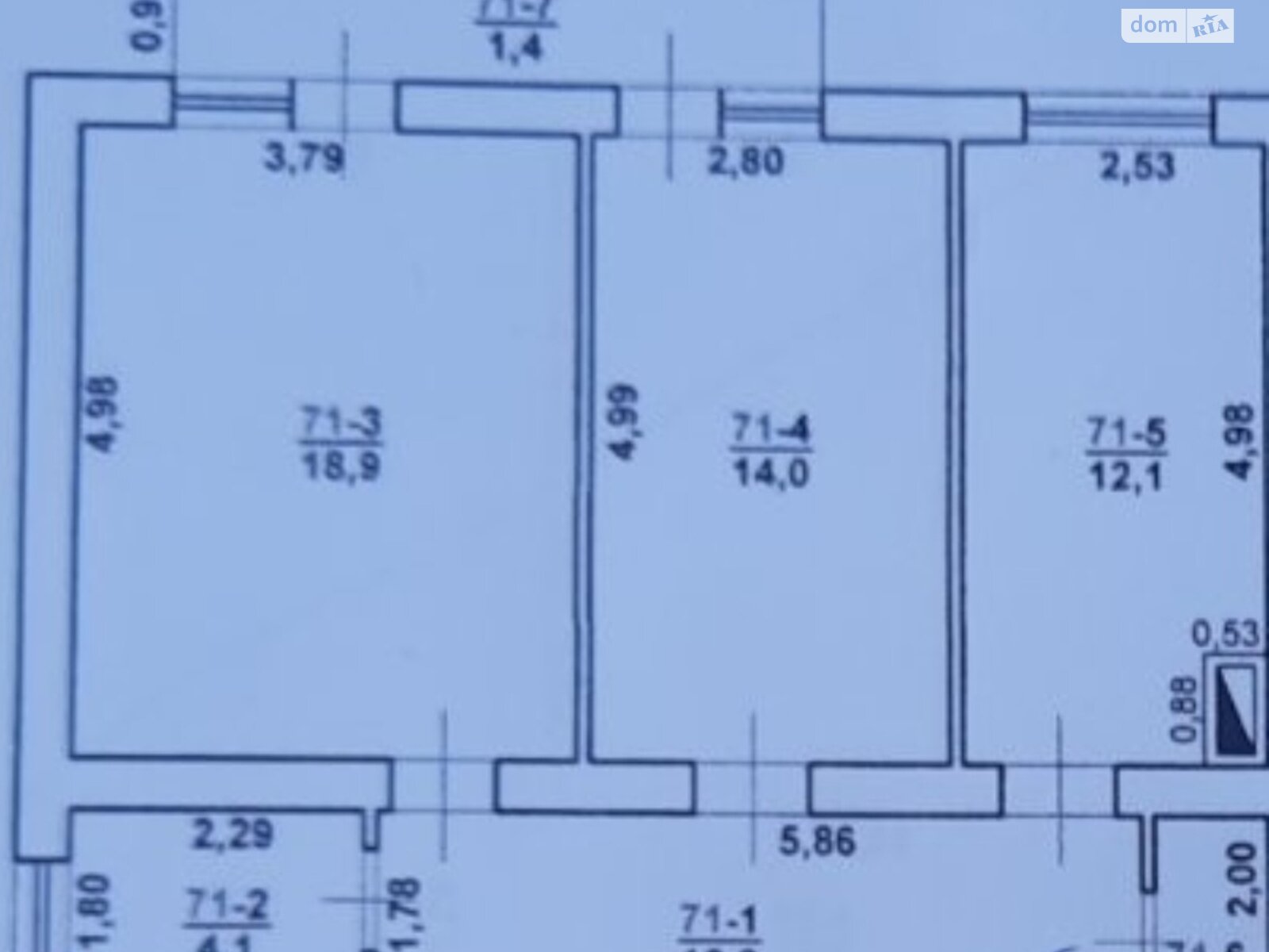 Продаж двокімнатної квартири в Ужгороді, на вул. Котляревського, район Шахта фото 1