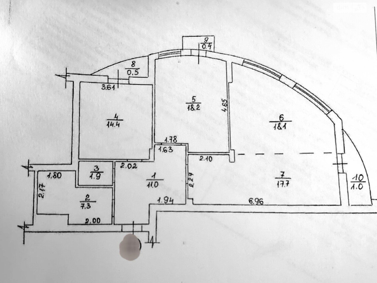 Продажа трехкомнатной квартиры в Ужгороде, на наб. Славянская 25, фото 1