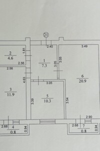 Продажа двухкомнатной квартиры в Ужгороде, на ул. Супруги Ганычев, район Компотный фото 2