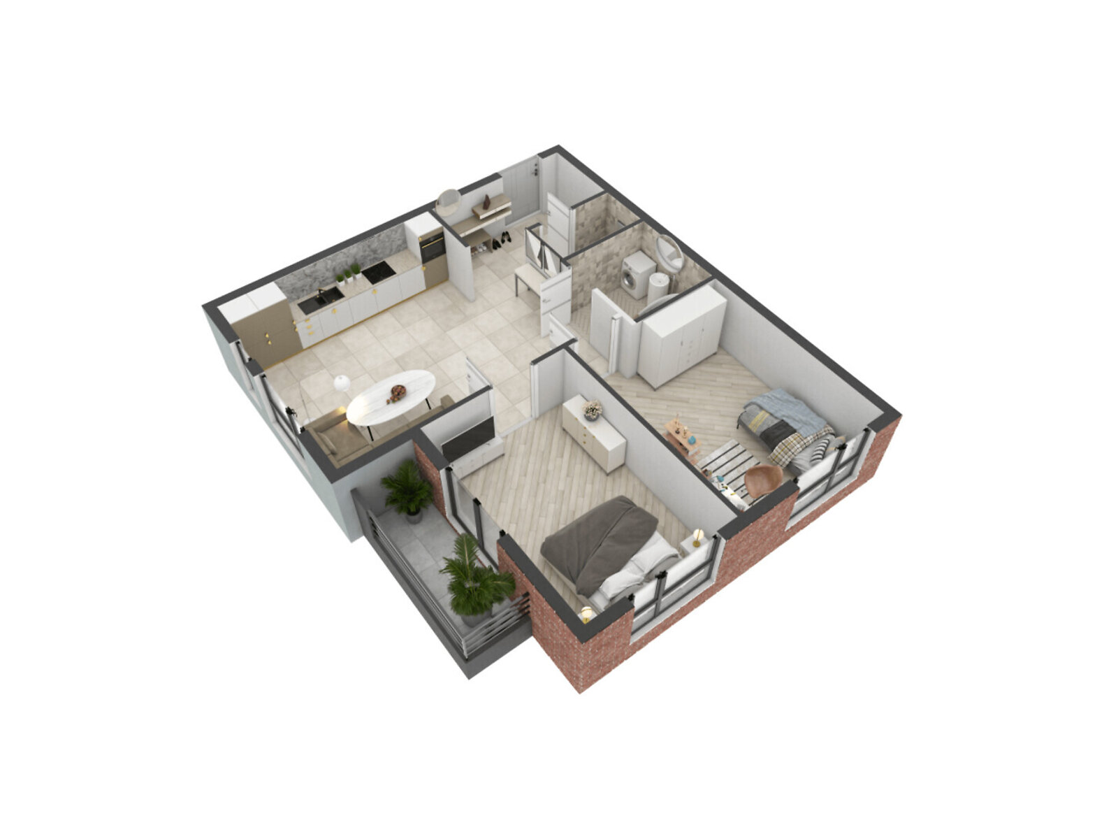 Продаж двокімнатної квартири в Ужгороді, на вул. Тлехаса 19, район Новий фото 1