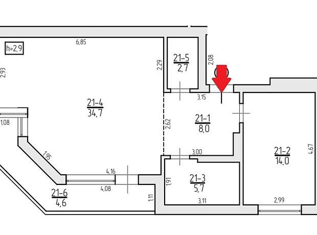 Продажа двухкомнатной квартиры в Ужгороде, на ул. Собранецкая, район Центр фото 1 Продажа двухкомнатной квартиры в Ужгороде, на ул. Собранецкая, район Центр фото 1