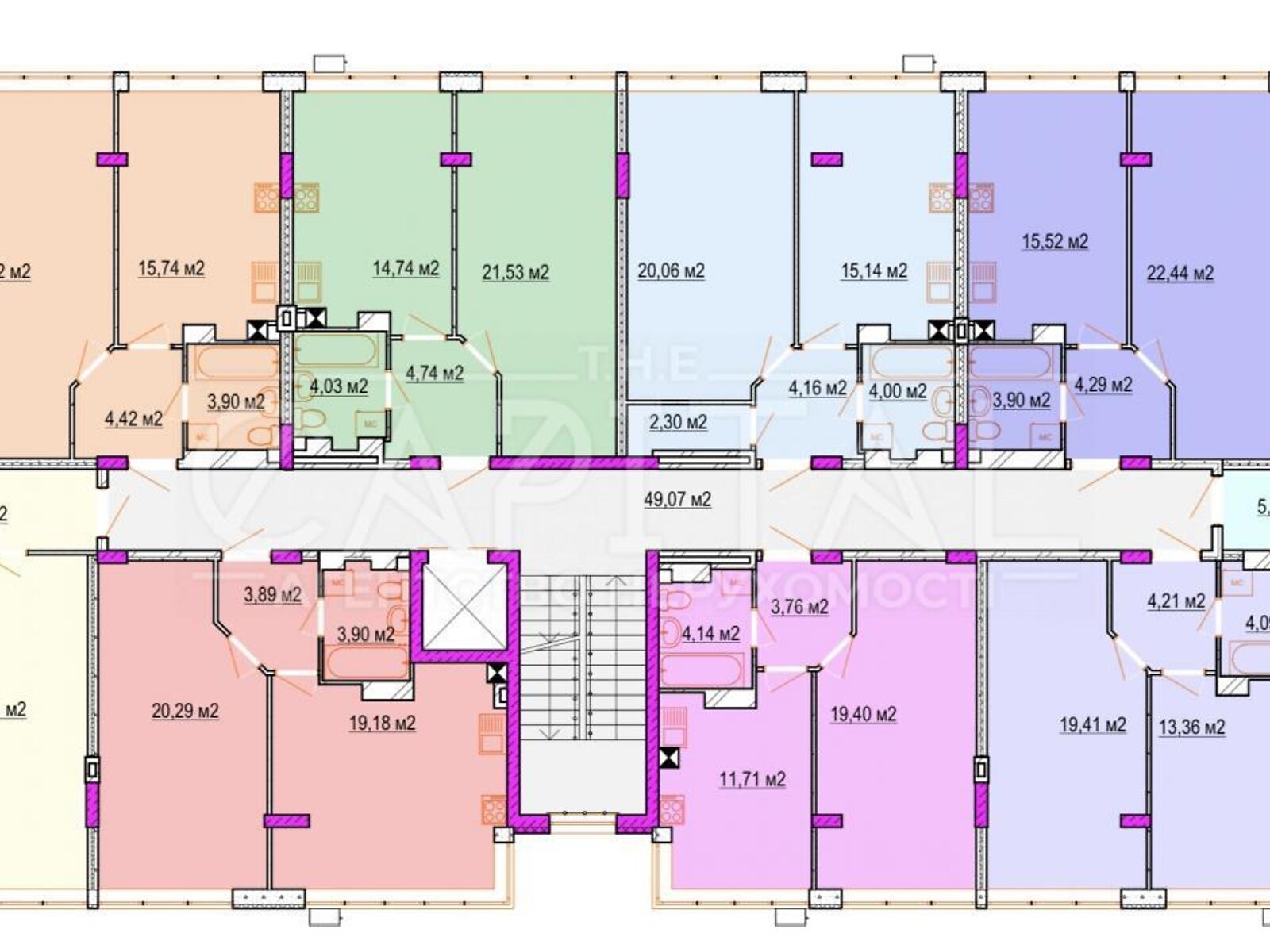 Продажа однокомнатной квартиры в Умани, на ул. Крепостная 54, район Умань фото 1