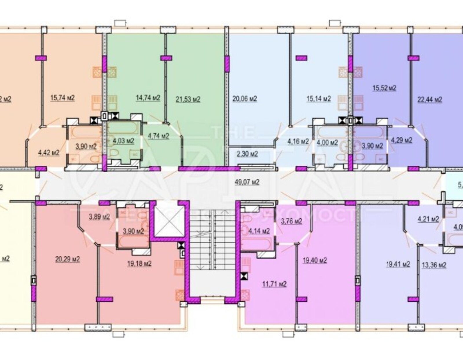 Продажа однокомнатной квартиры в Умани, на ул. Крепостная 54, район Умань фото 1