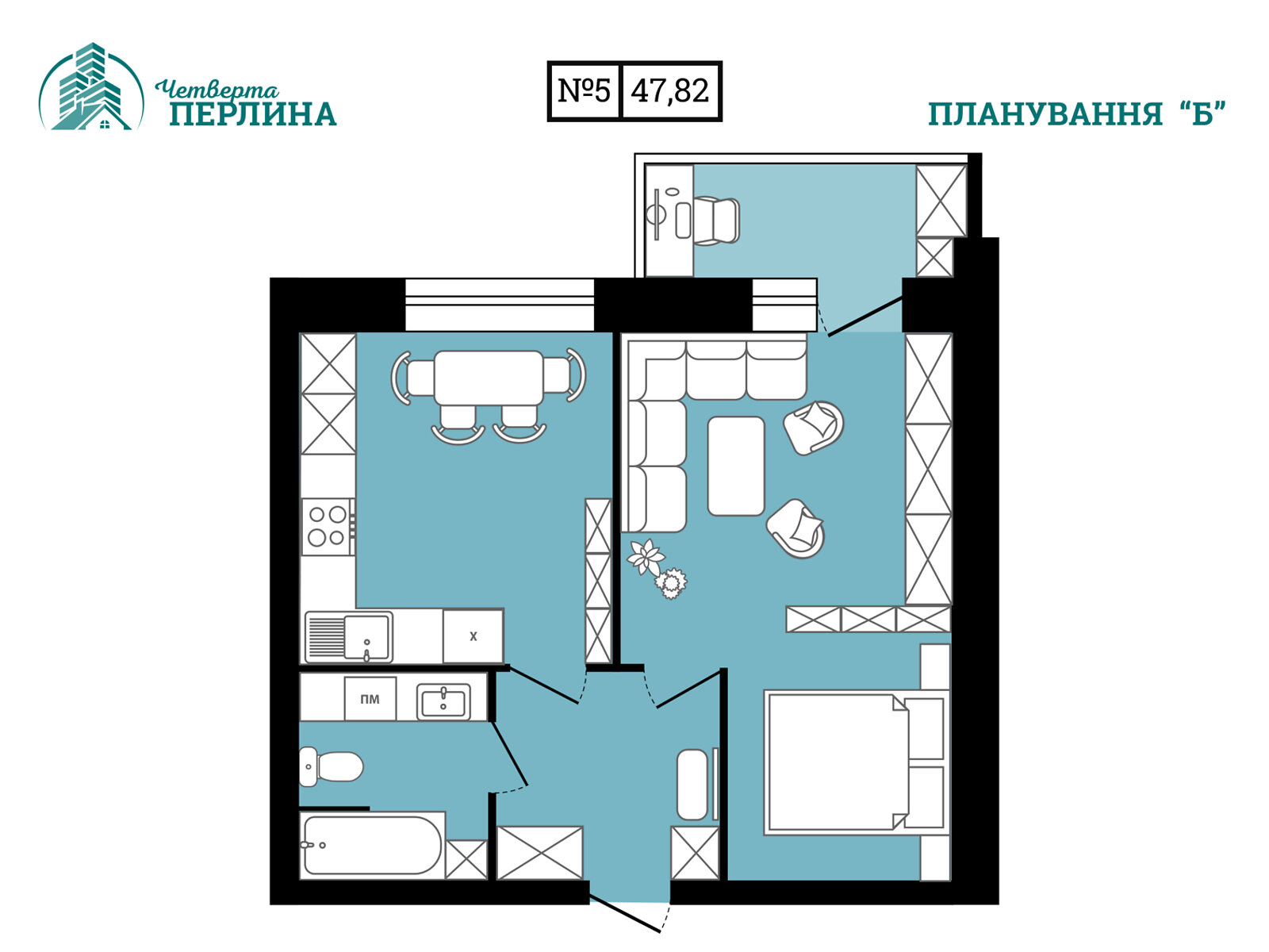 Продажа однокомнатной квартиры в Варашу, на мкр. Строителей 56, район Вараш фото 1